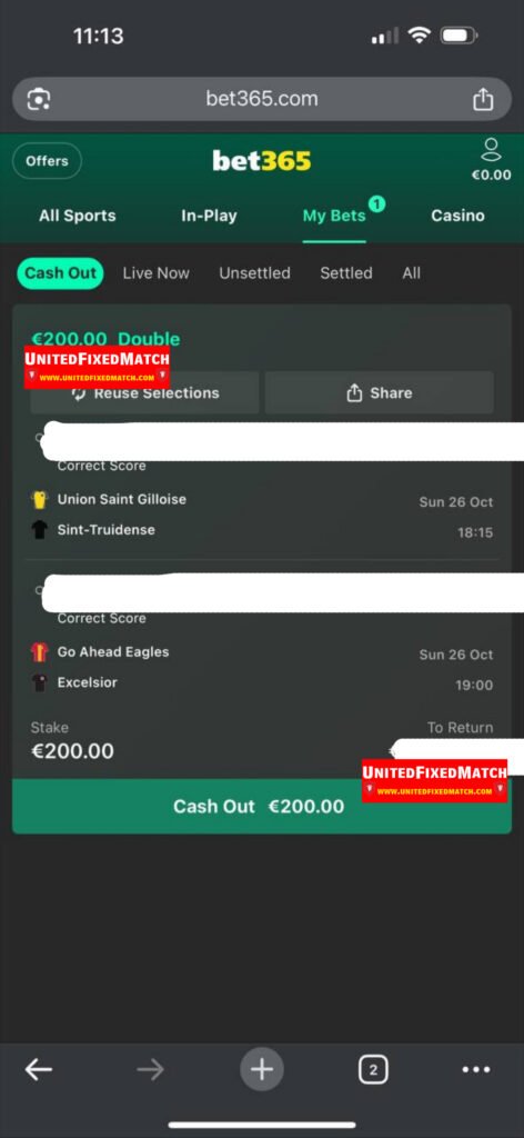 united fixed matches