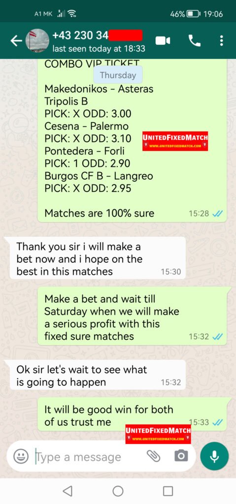 best fixed matches