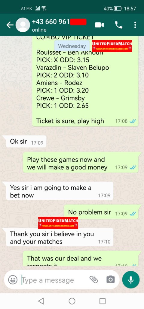 fixed predict matches