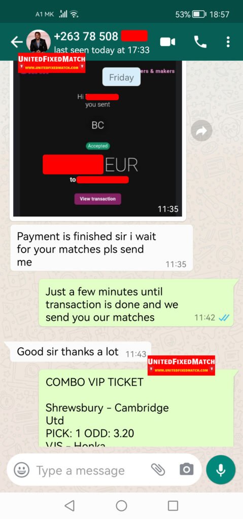 betting fixed matches