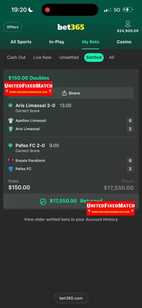 available fixed matches