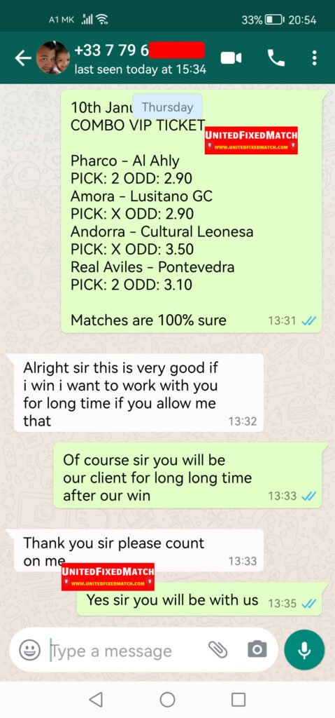 perfect fixed matches