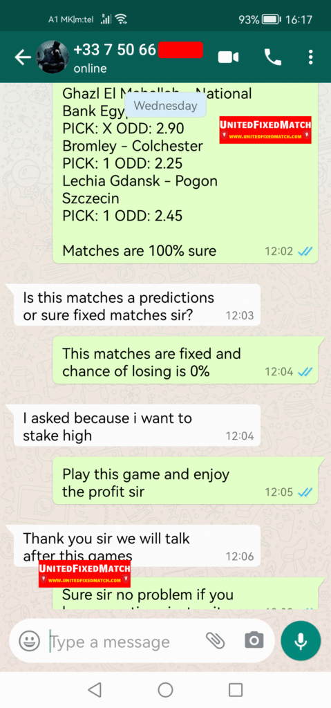 free fixed matches